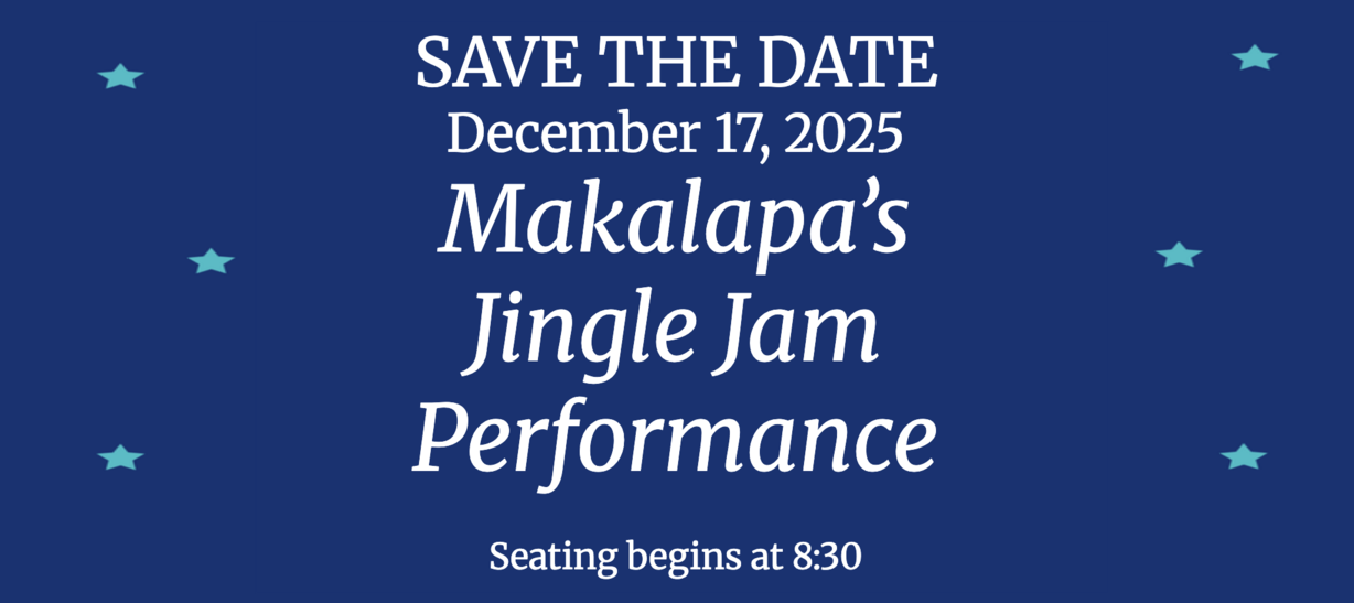 jingle jam save the date