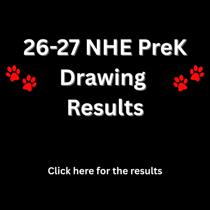 26-27 PreK Drawing Results