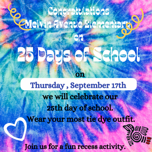 25 day of school celebration