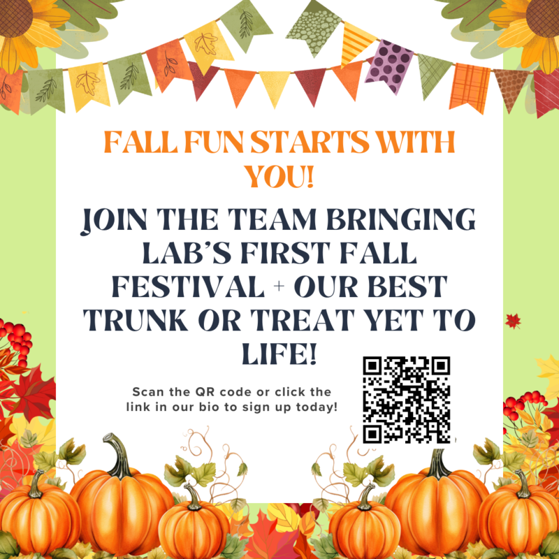 Join the Fall Festival + Trunk or Treat Planning Committee TODAY! 🎃🍂