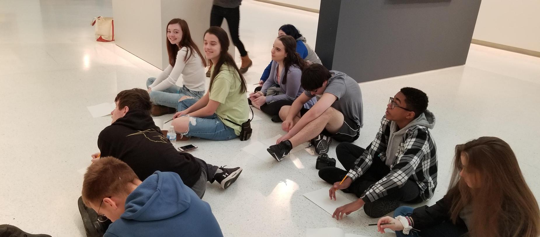 High School Art Field Trip