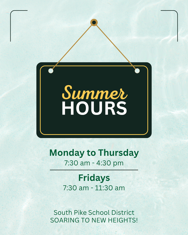 spsd summer hours