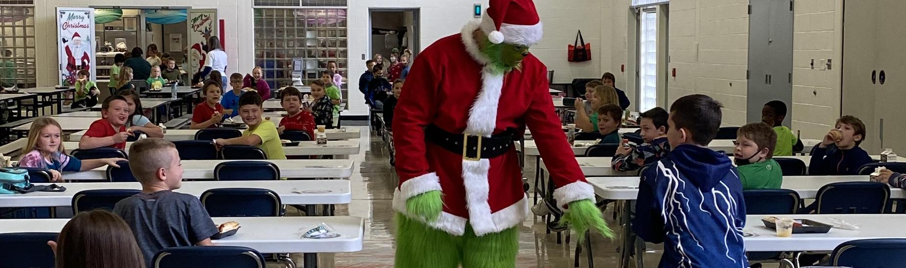 MES Grinch Visit