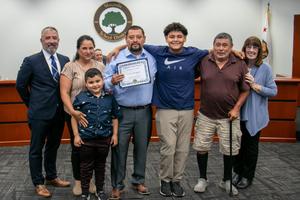 Carlos Arreguin, Volunteer of the Month
