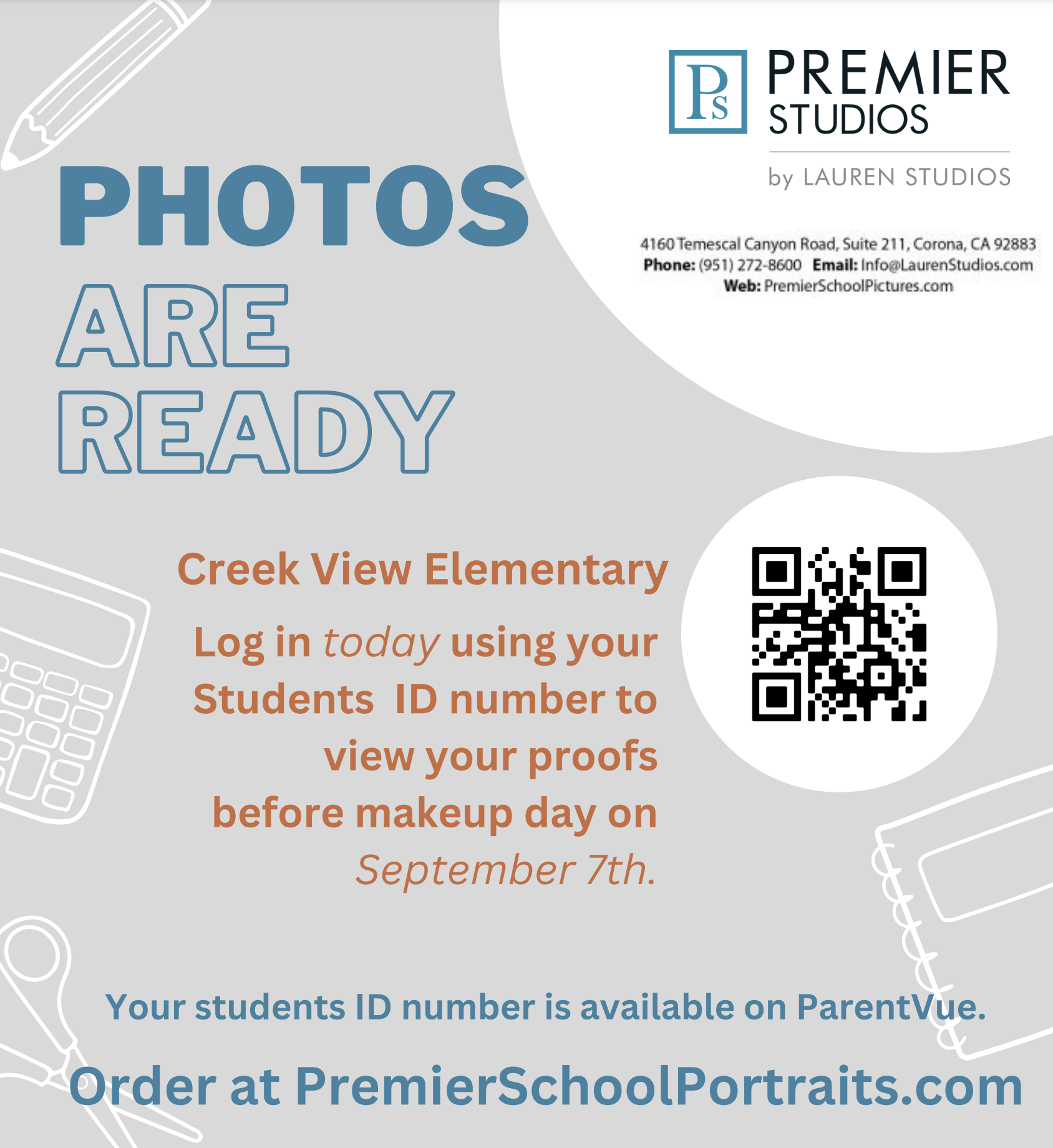 Makeup Picture Day Creek View Elementary School