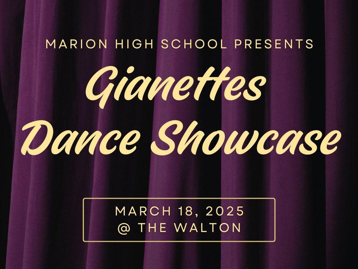promo graphic - MHS dance showcase 2026