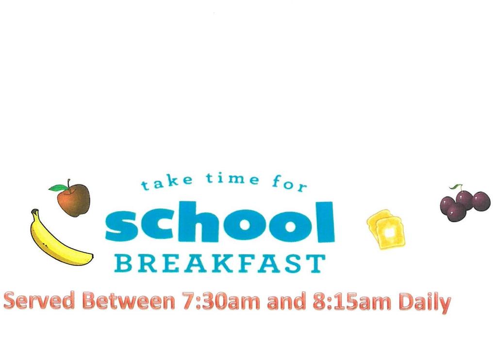 Take time for school breakfast