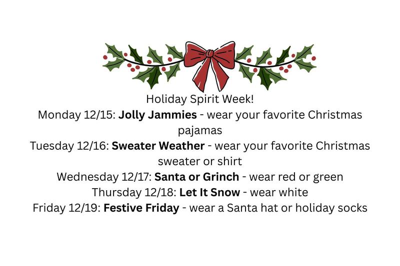 Holiday Spirit Week