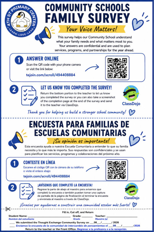 Bilingual Flyer