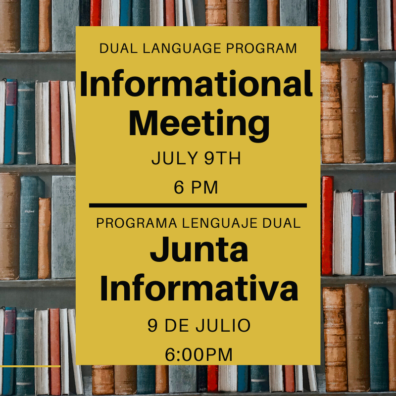 Dual Language Program Information Meeting Featured Photo