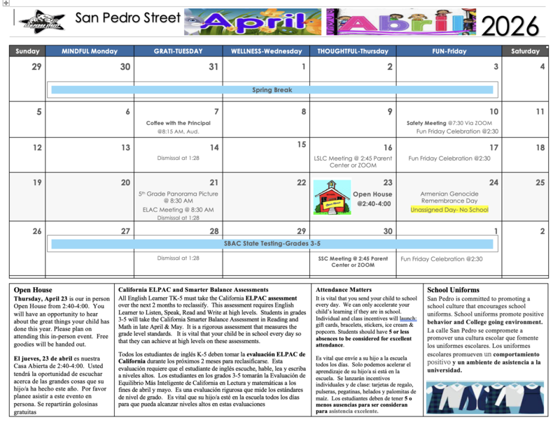 Calendar