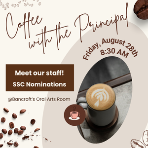 Coffee with the Principal - August