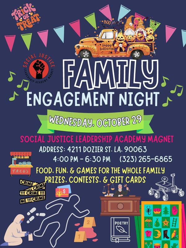 Social Justice Leadership Academy Magnet Info Flyer