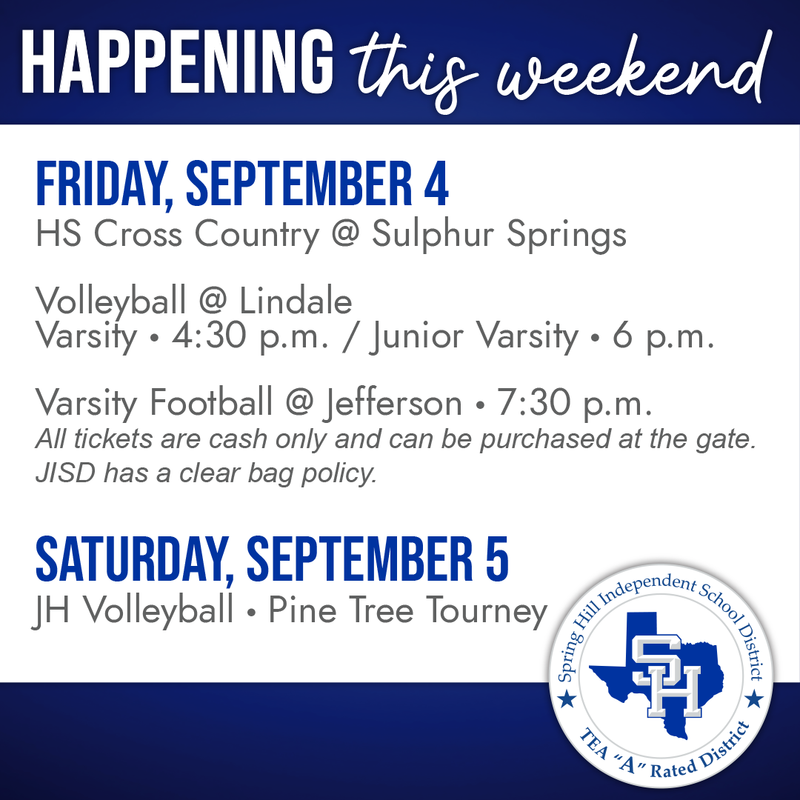 Happening This Weekend - September 4 & 5