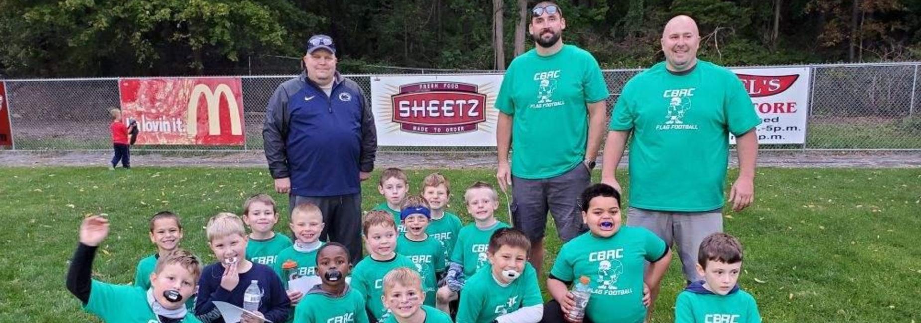 1st and 2nd flag football