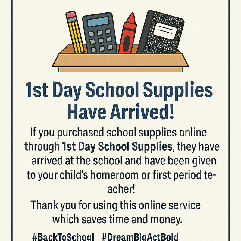 Online School Supplies Delivered
