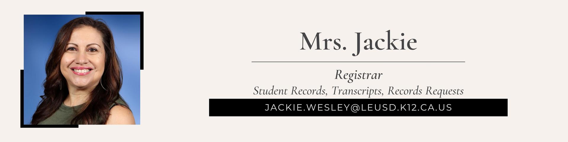 Mrs. Jackie