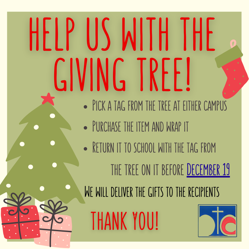 Help with The Giving Tree through December 19th Featured Photo