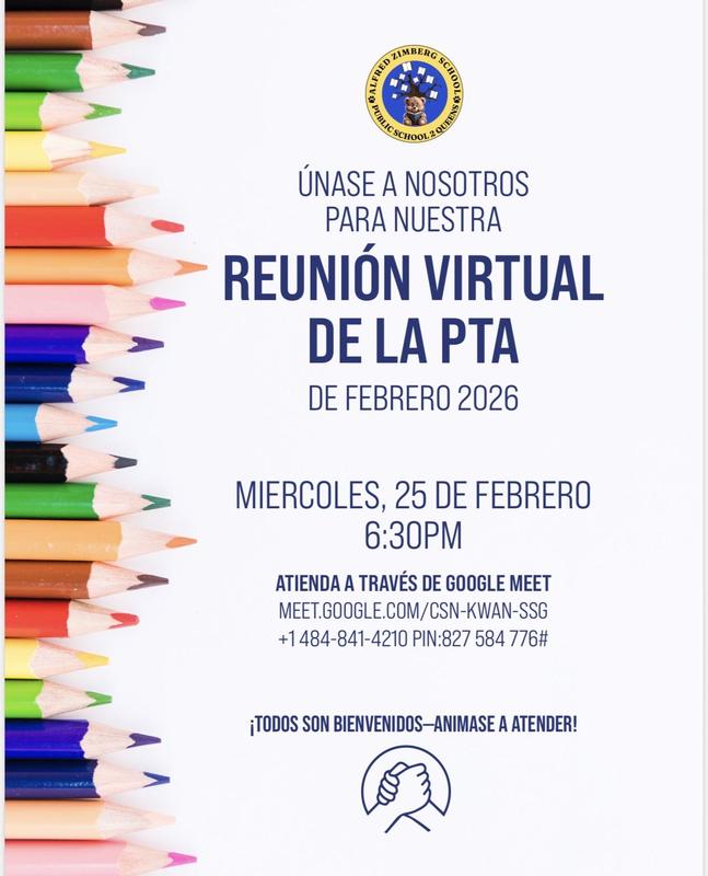 PTA flyer in Spanish