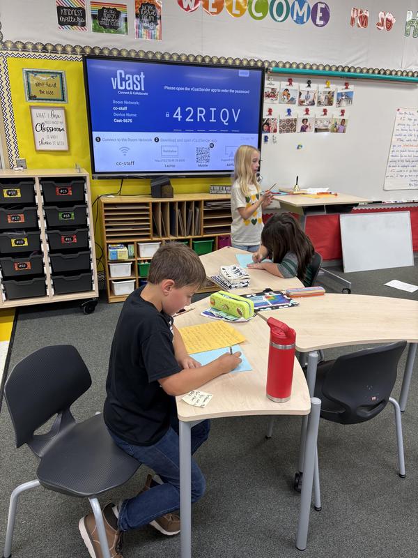 Students are sharpening their writing skills