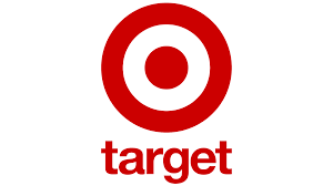 Target logo featuring a red circle and brand name.