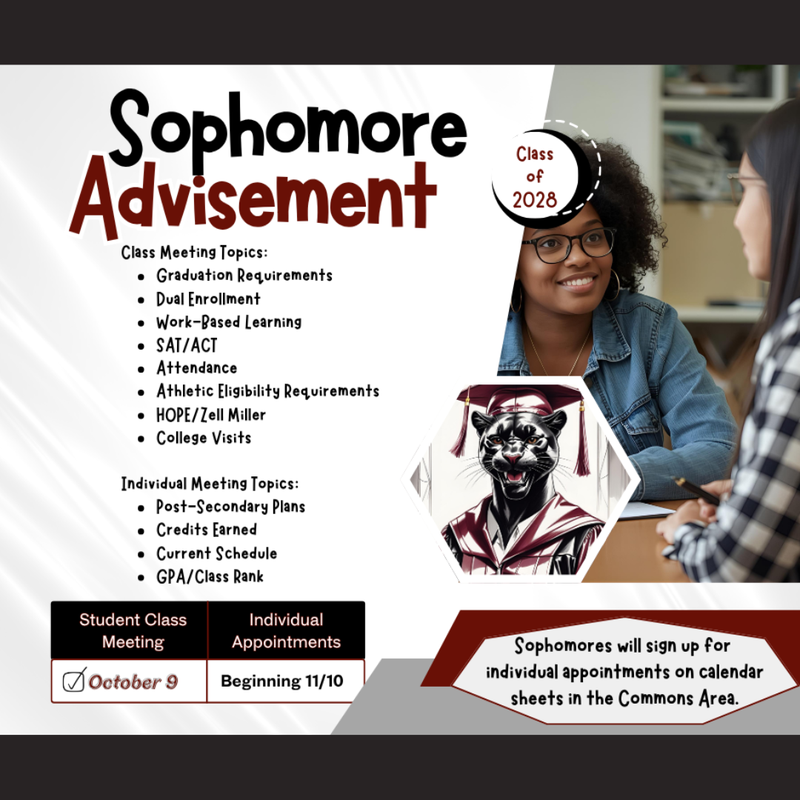 sophomore advisement