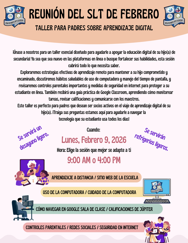 Digital Learning Parent Workshop