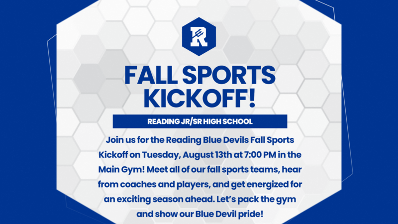 Fall Sports Kickoff