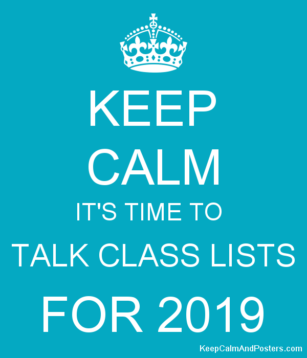 Class Lists 2019 - 2020 Featured Photo