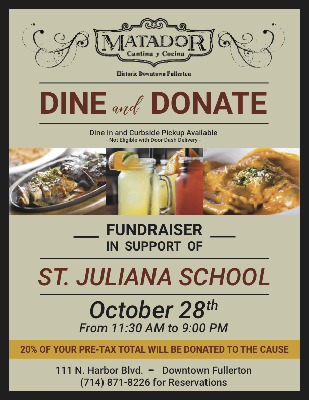 Dine and Donate Featured Photo