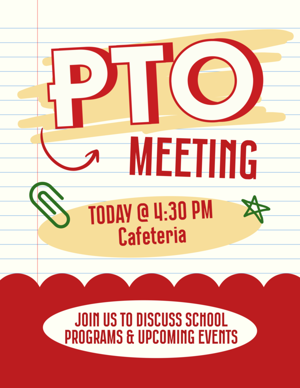 PTO Meeting Flyer