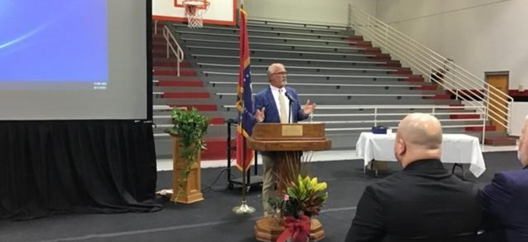 JJ Jasper Speaking at Convocation