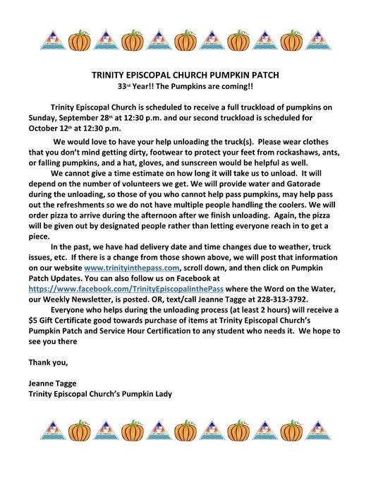 Service Opportunity!