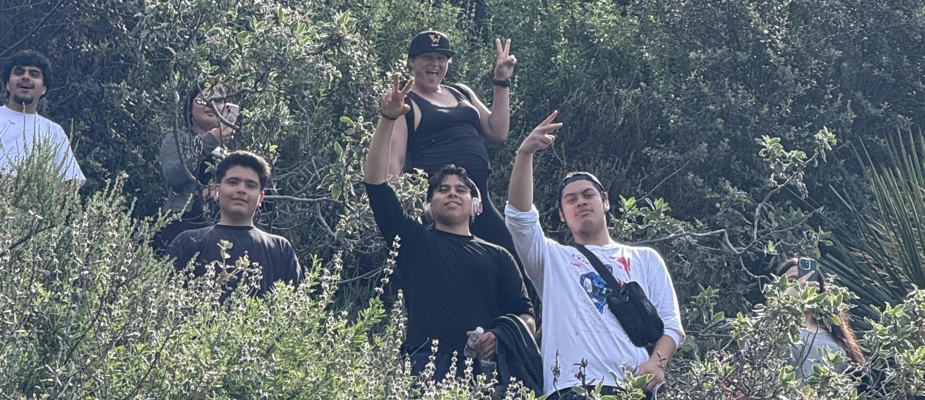 Hiking at Dunsmore Canyon