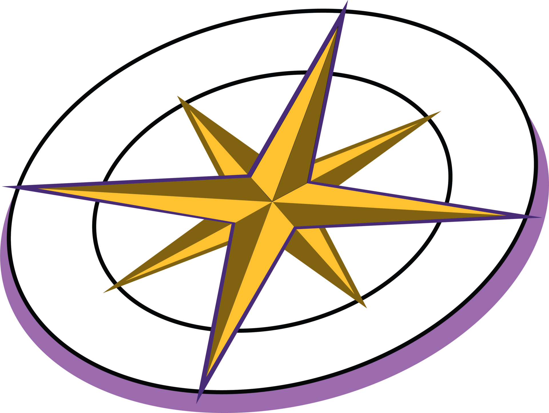 Compass graphic 26-27 school year theme