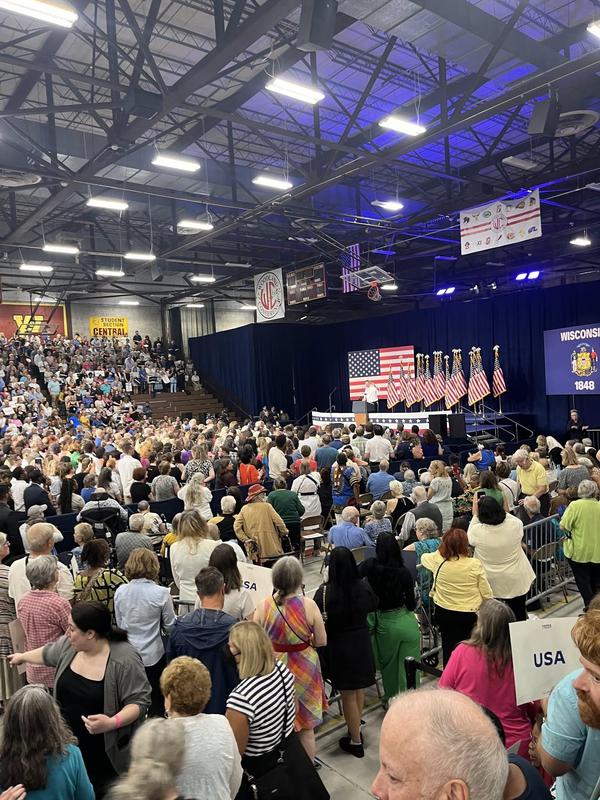 rally in the gym