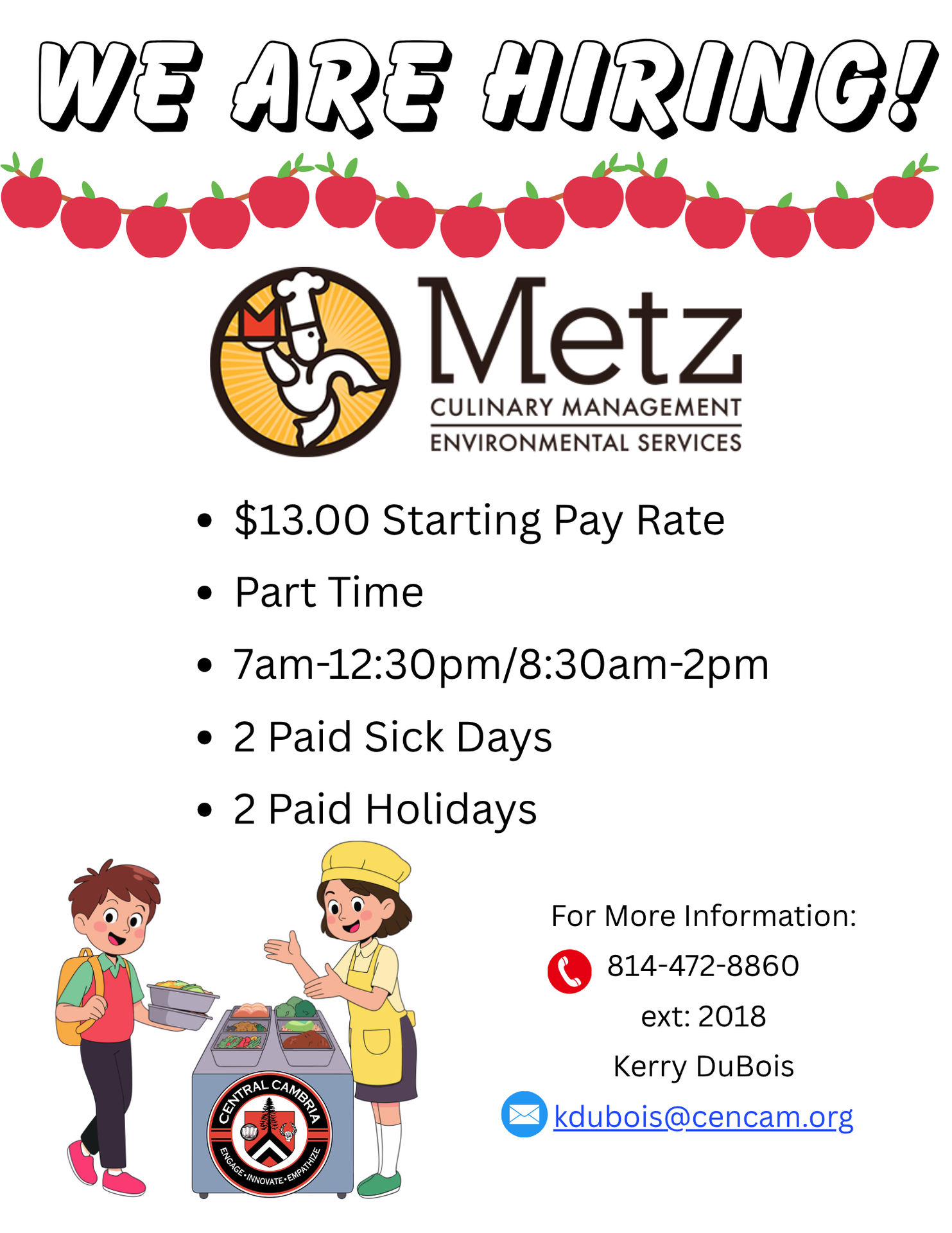 Hiring Food Service