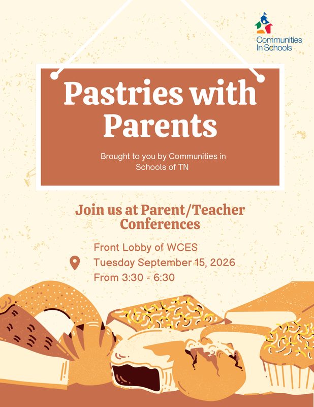 Pastries with Parents Flyer