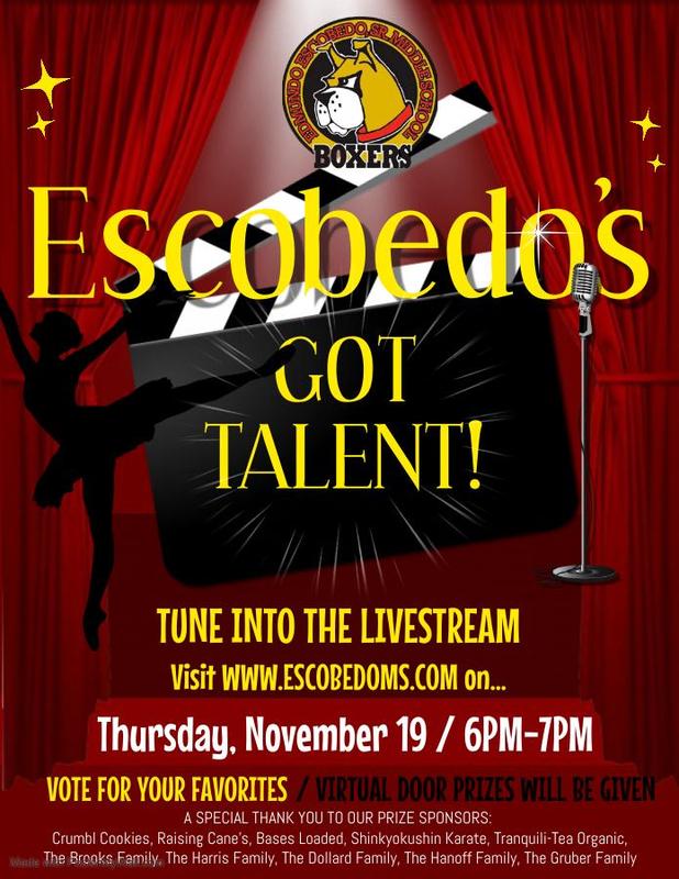 Congratulations to the winners of Escobedo's Got Talent!