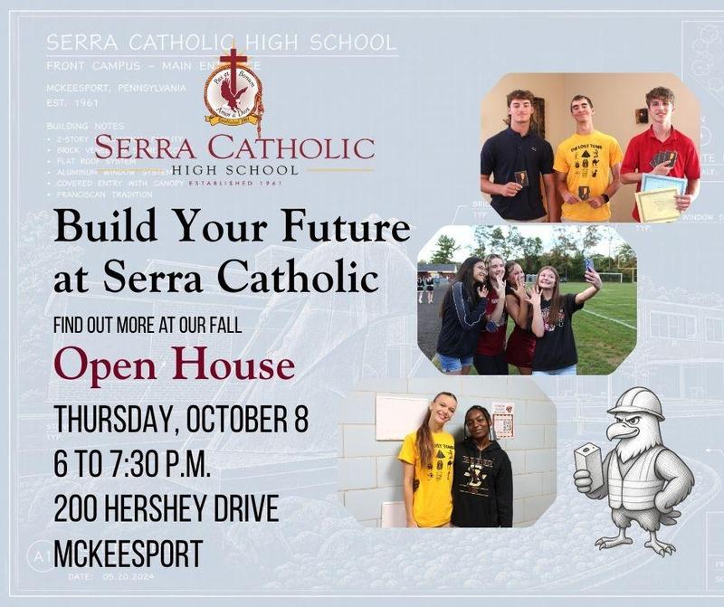 Fall 2026 Open House Build Your Future Theme