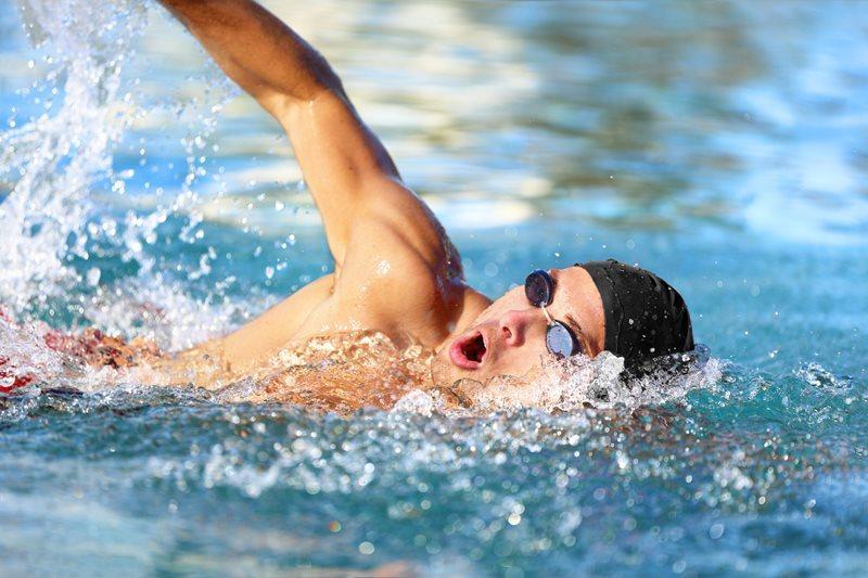  boys swimming