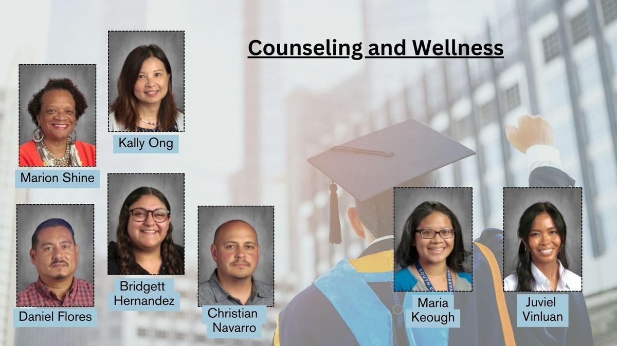 Counselors South City South San Francisco High School