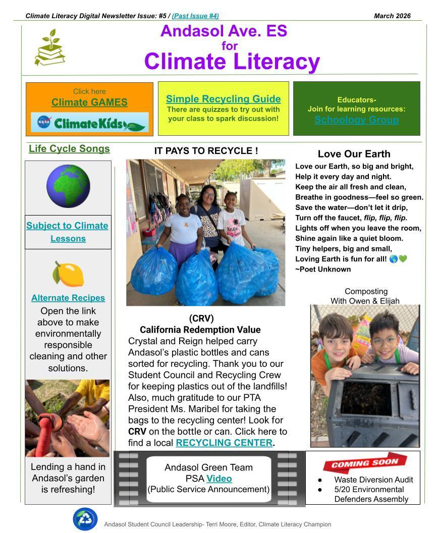 March Newsletter