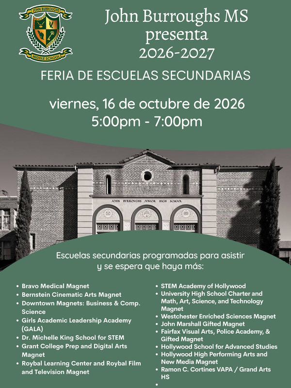 FERIA DE ESCUELAS SECUNDARIAS