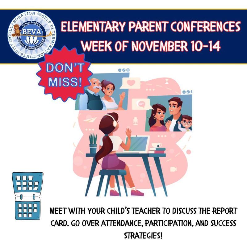 elementary parent conference post