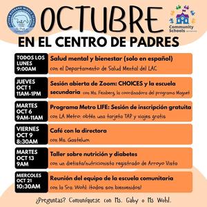 oct parent workshop