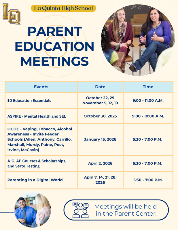 Parents Education Meetings Featured Photo