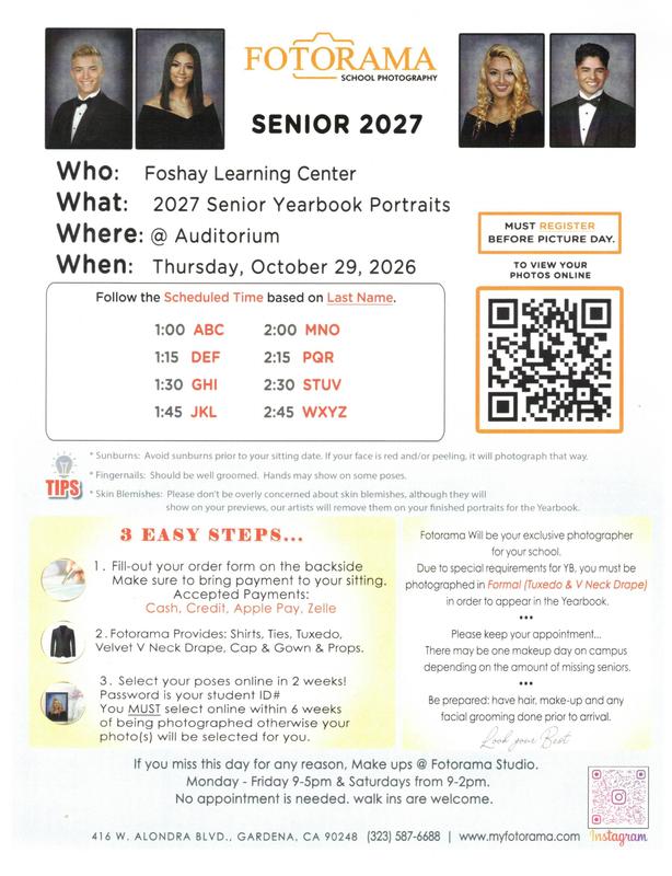 SENIOR PORTRAITS Class of 2027 Featured Photo
