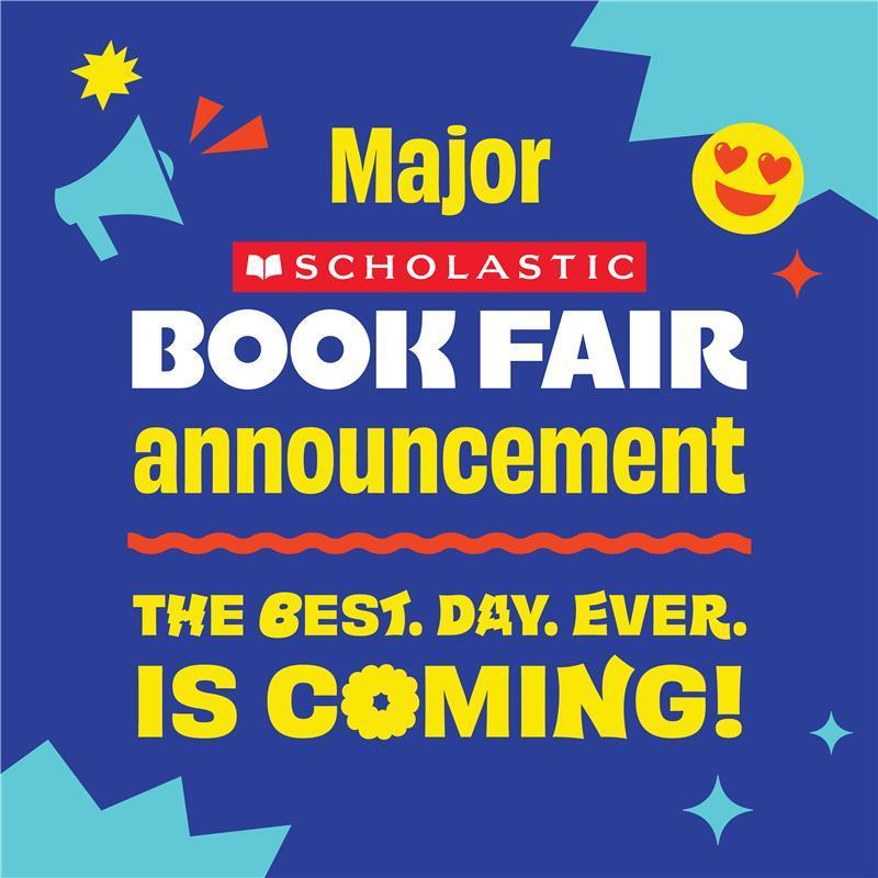 Scholastic Book Fair is coming to WMMS!