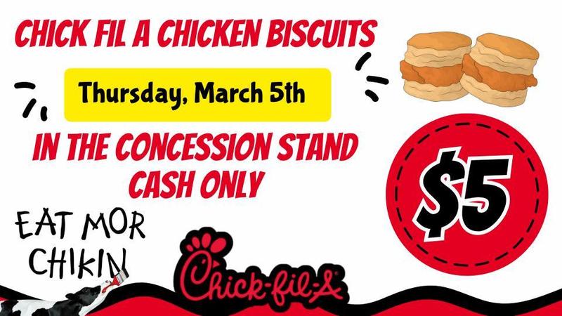 Chick Fil A Biscuits-Thursday, March 5th Featured Photo
